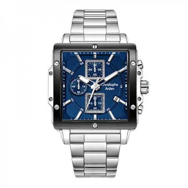 Christophe Arden CA 3004 Silver Blue Steel MCFTBBU Christophe Arden CA 3004 Silver Blue Steel MCFTBBU